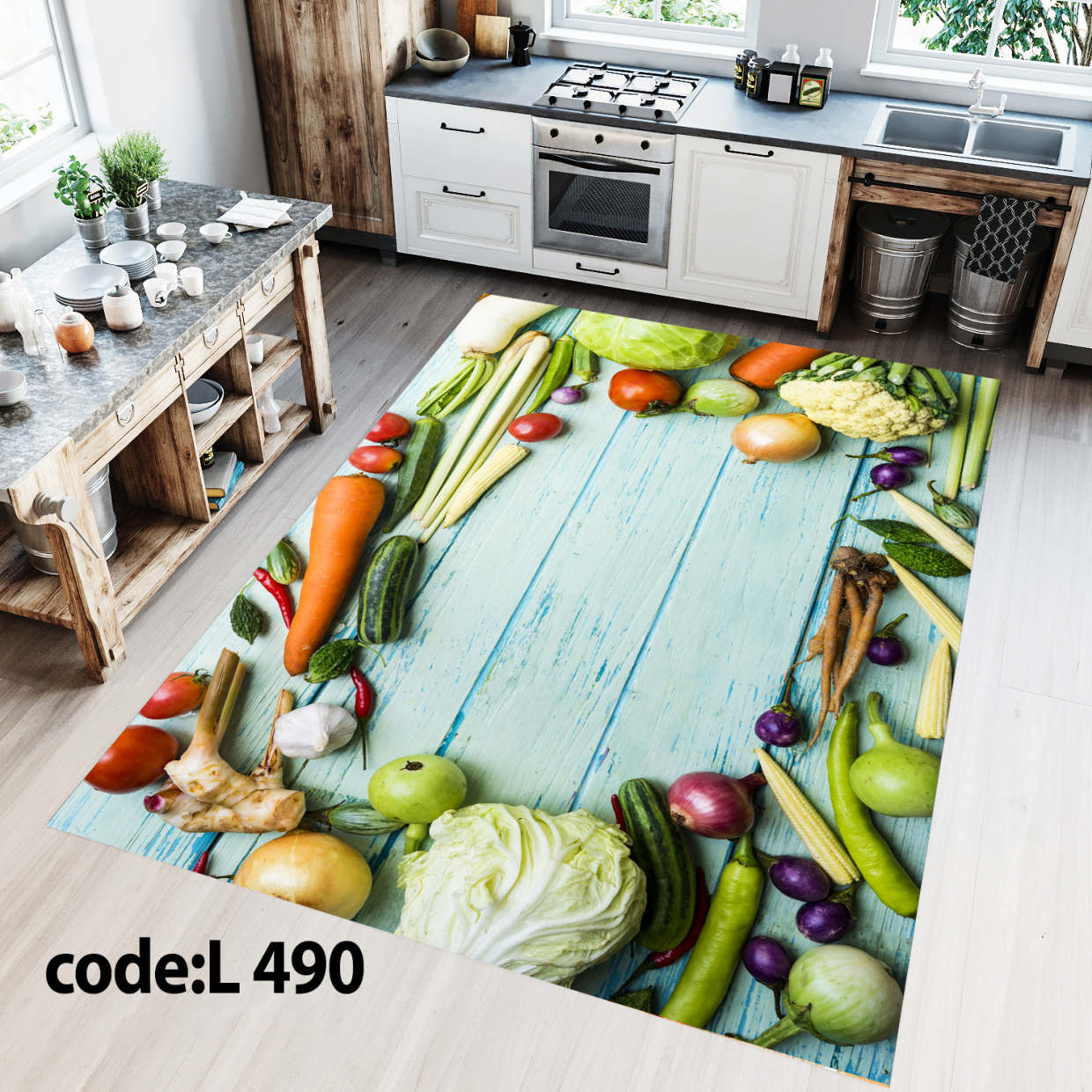 روفرشی کشدار (کاور فرش) و فرشینه و پادری کالای خواب متین کد L 490