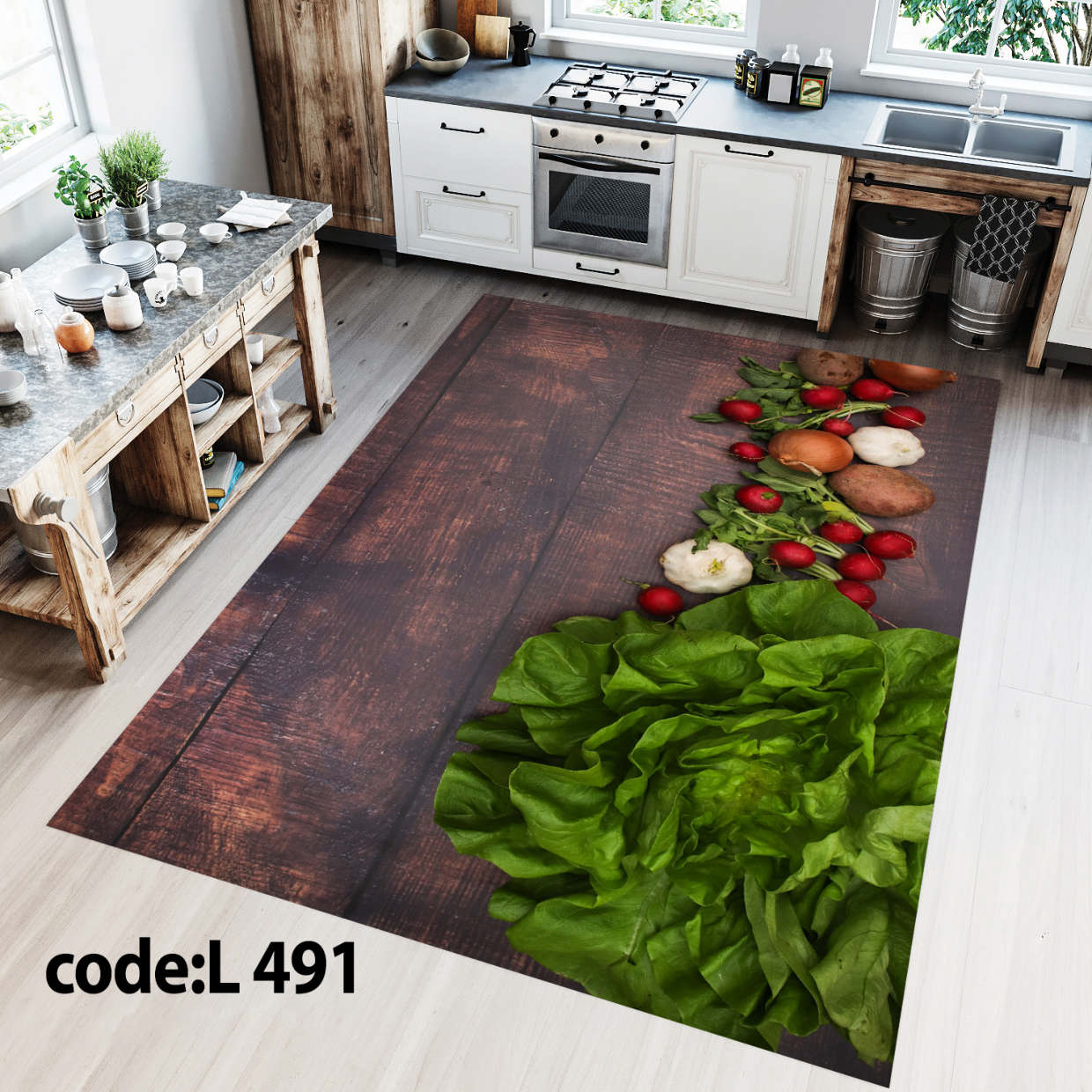 روفرشی کشدار (کاور فرش) و فرشینه و پادری کالای خواب متین کد L 491