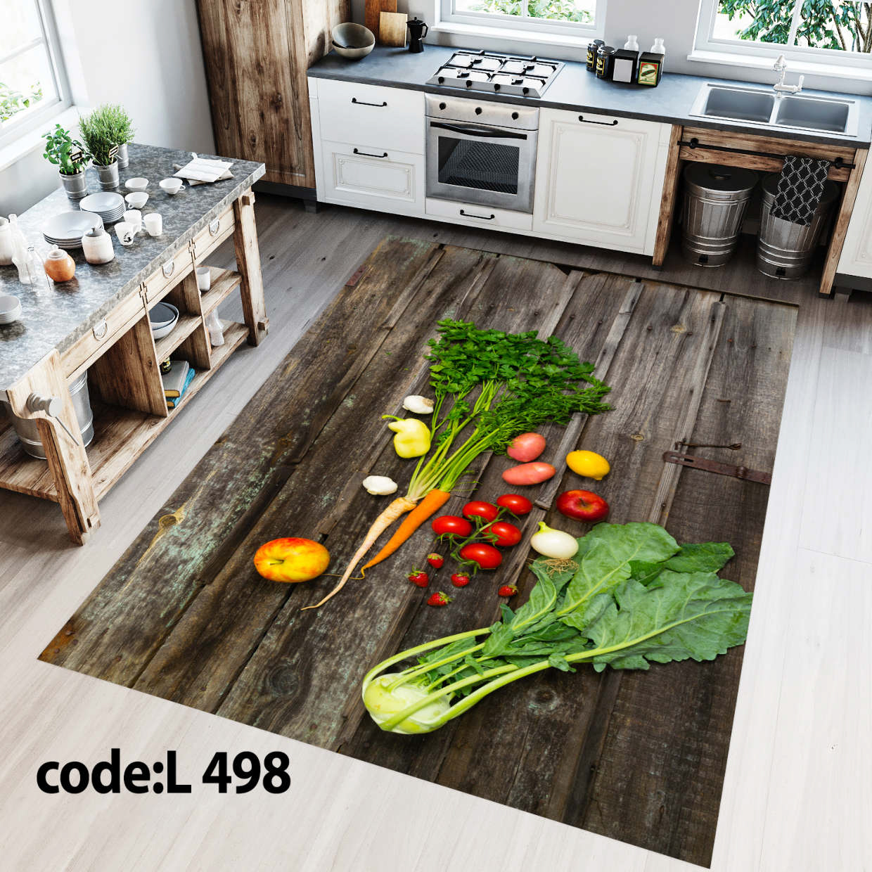 روفرشی کشدار (کاور فرش) و فرشینه و پادری کالای خواب متین کد L 498
