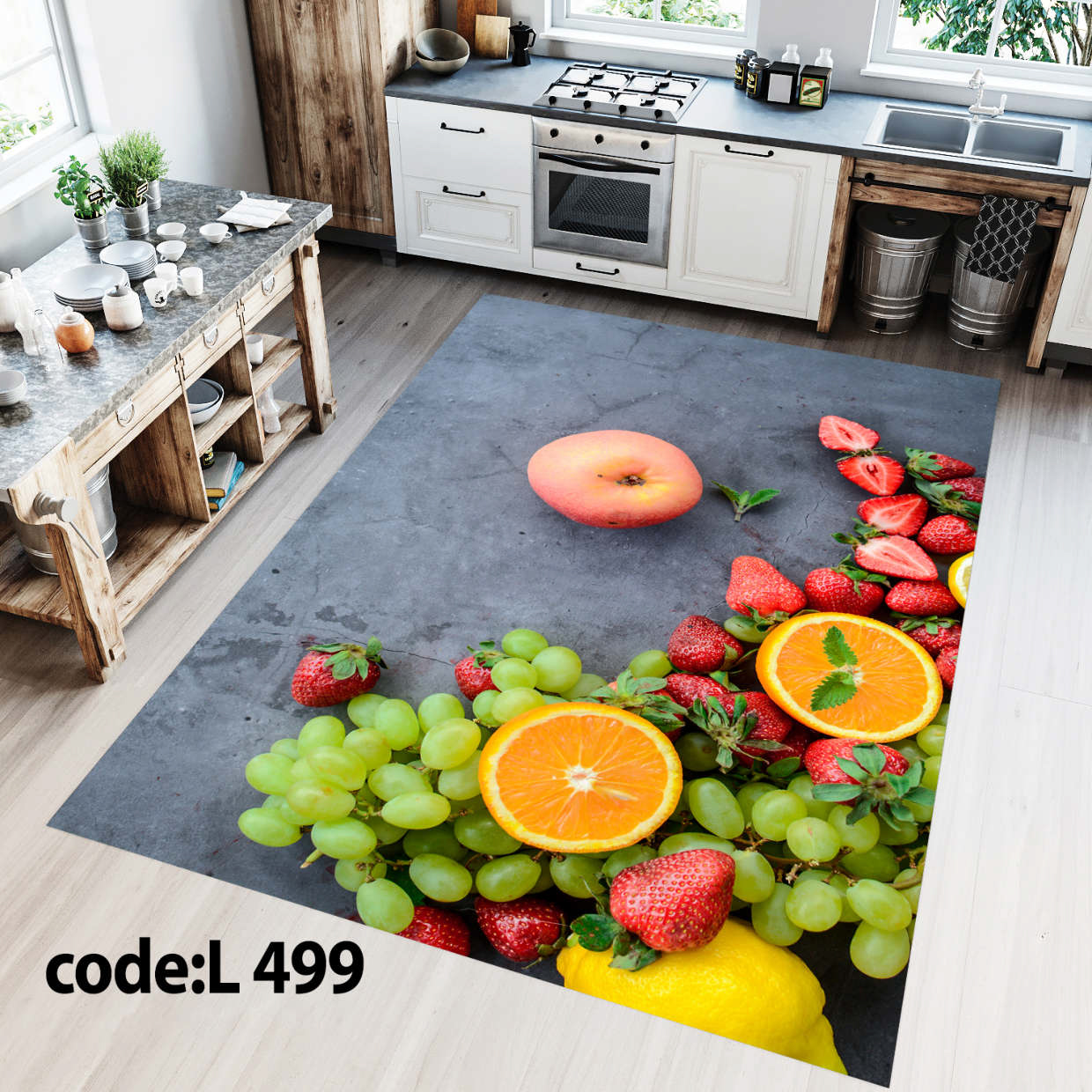 روفرشی کشدار (کاور فرش) و فرشینه و پادری کالای خواب متین کد L 499