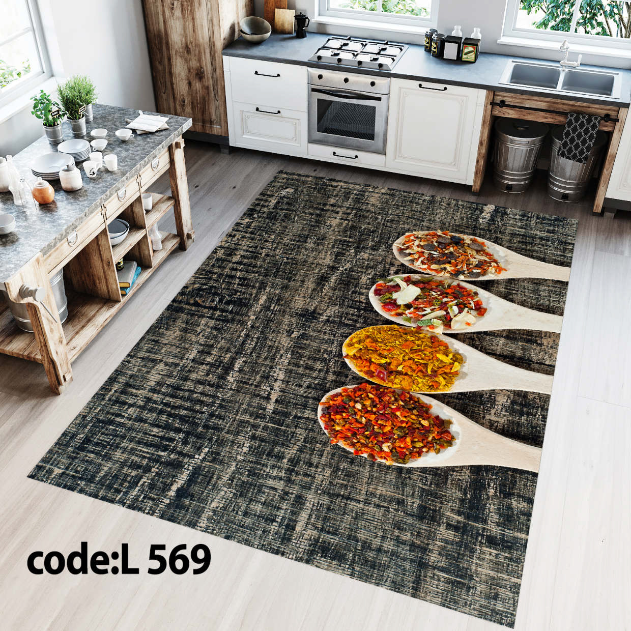 روفرشی کشدار (کاور فرش) و فرشینه و پادری کالای خواب متین کد L 569