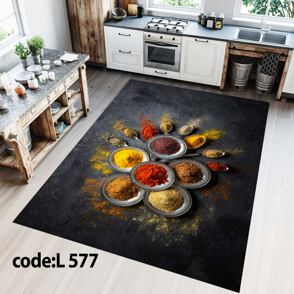 روفرشی کشدار (کاور فرش) و فرشینه و پادری کالای خواب متین کد L 577