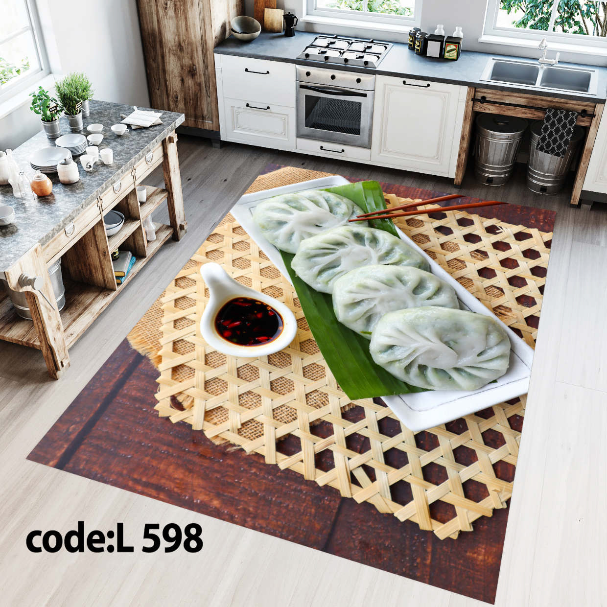 روفرشی کشدار (کاور فرش) و فرشینه و پادری کالای خواب متین کد L 598