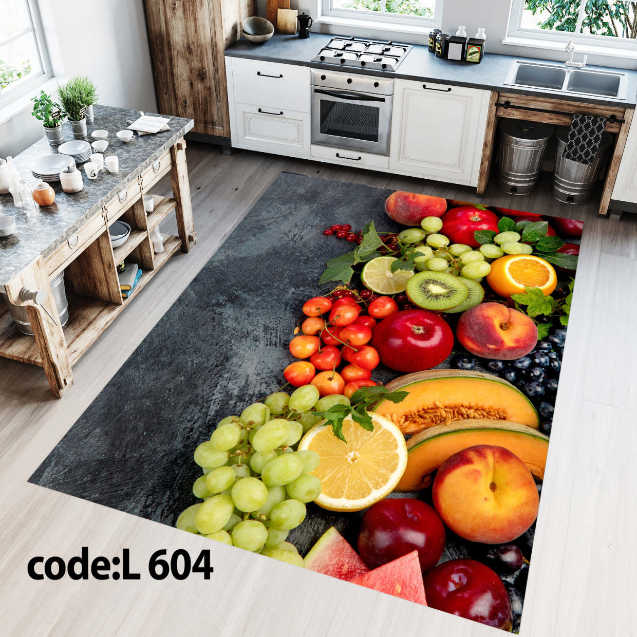 روفرشی کشدار (کاور فرش) و فرشینه و پادری کالای خواب متین کد L 604