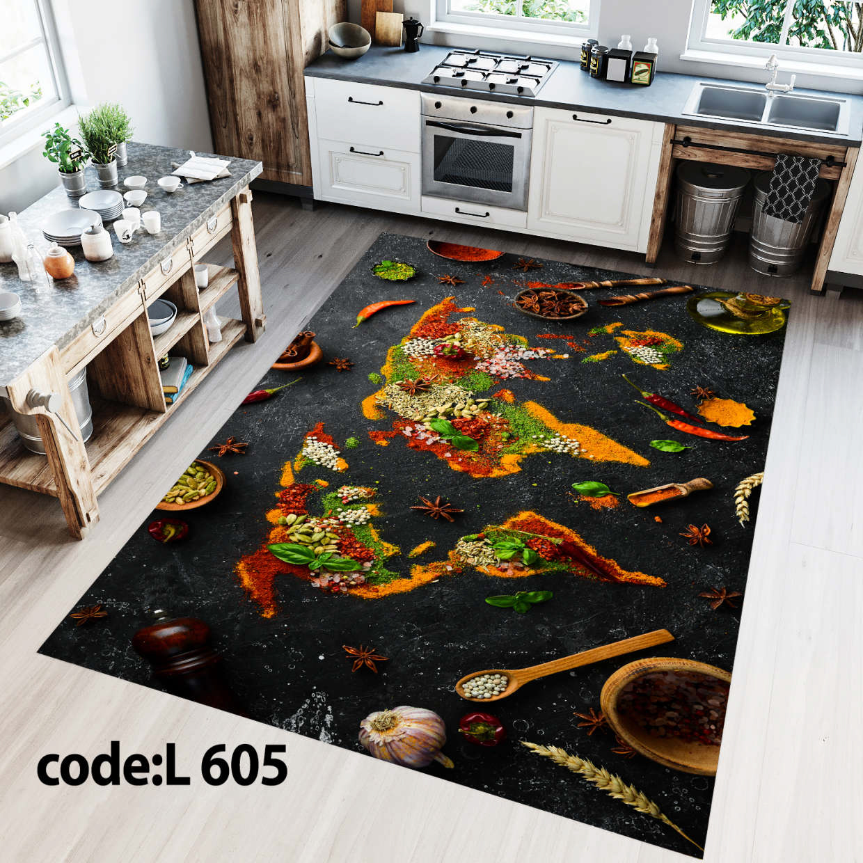 روفرشی کشدار (کاور فرش) و فرشینه و پادری کالای خواب متین کد L 605