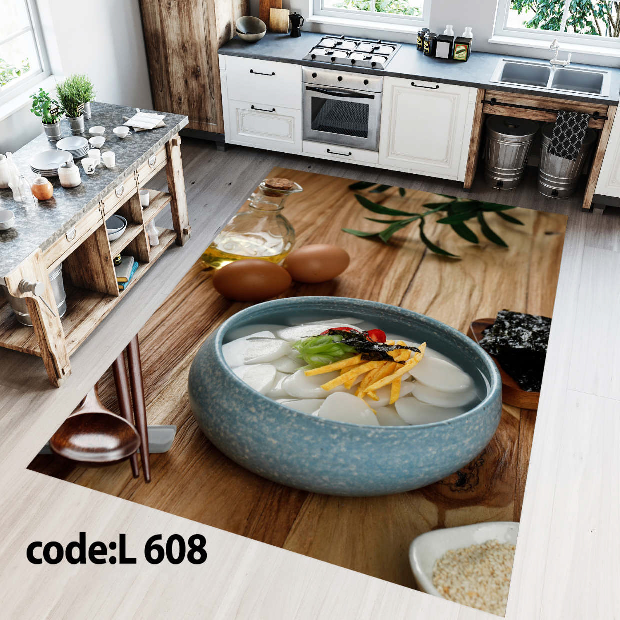 روفرشی کشدار (کاور فرش) و فرشینه و پادری کالای خواب متین کد L 608