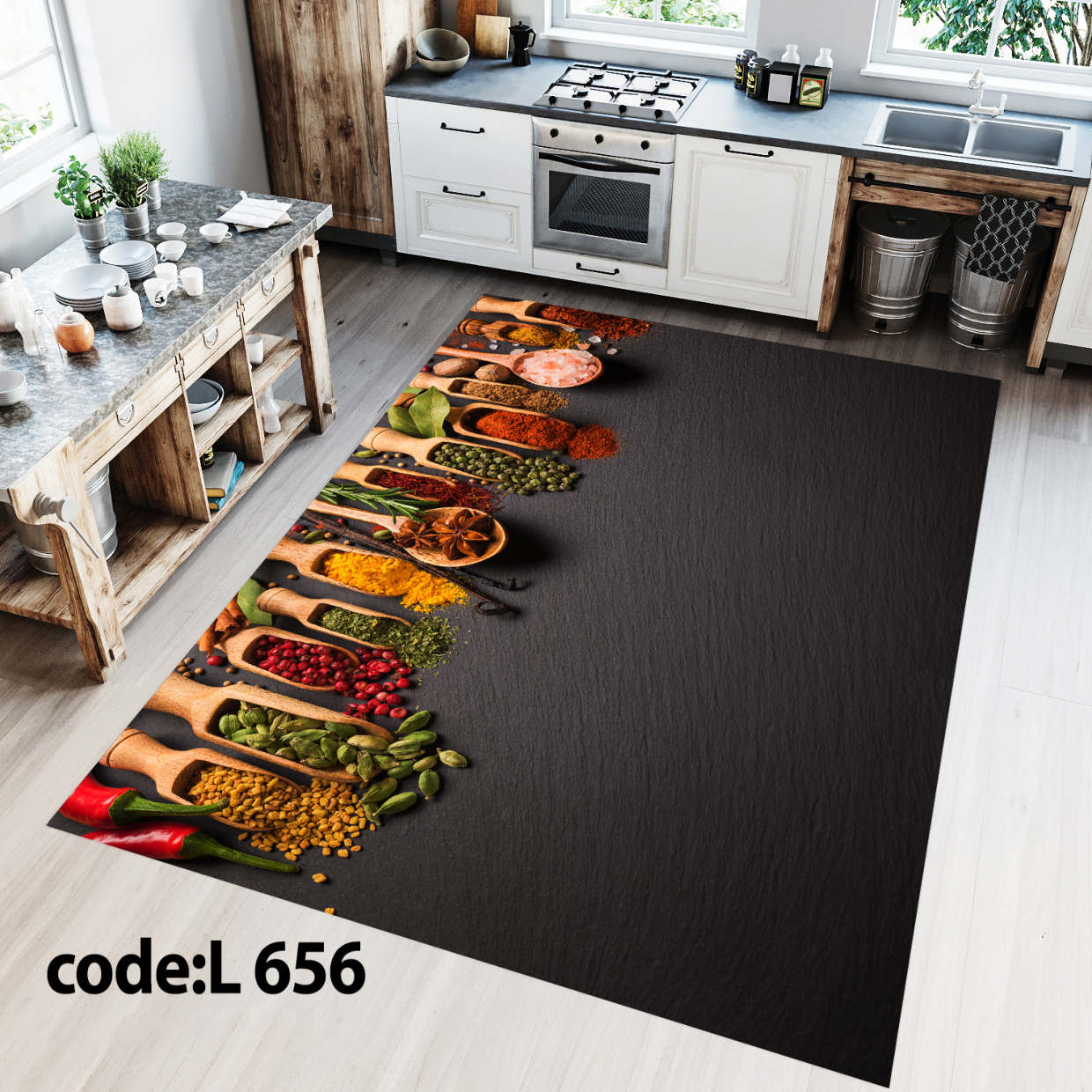 روفرشی کشدار (کاور فرش) و فرشینه و پادری کالای خواب متین کد L 656