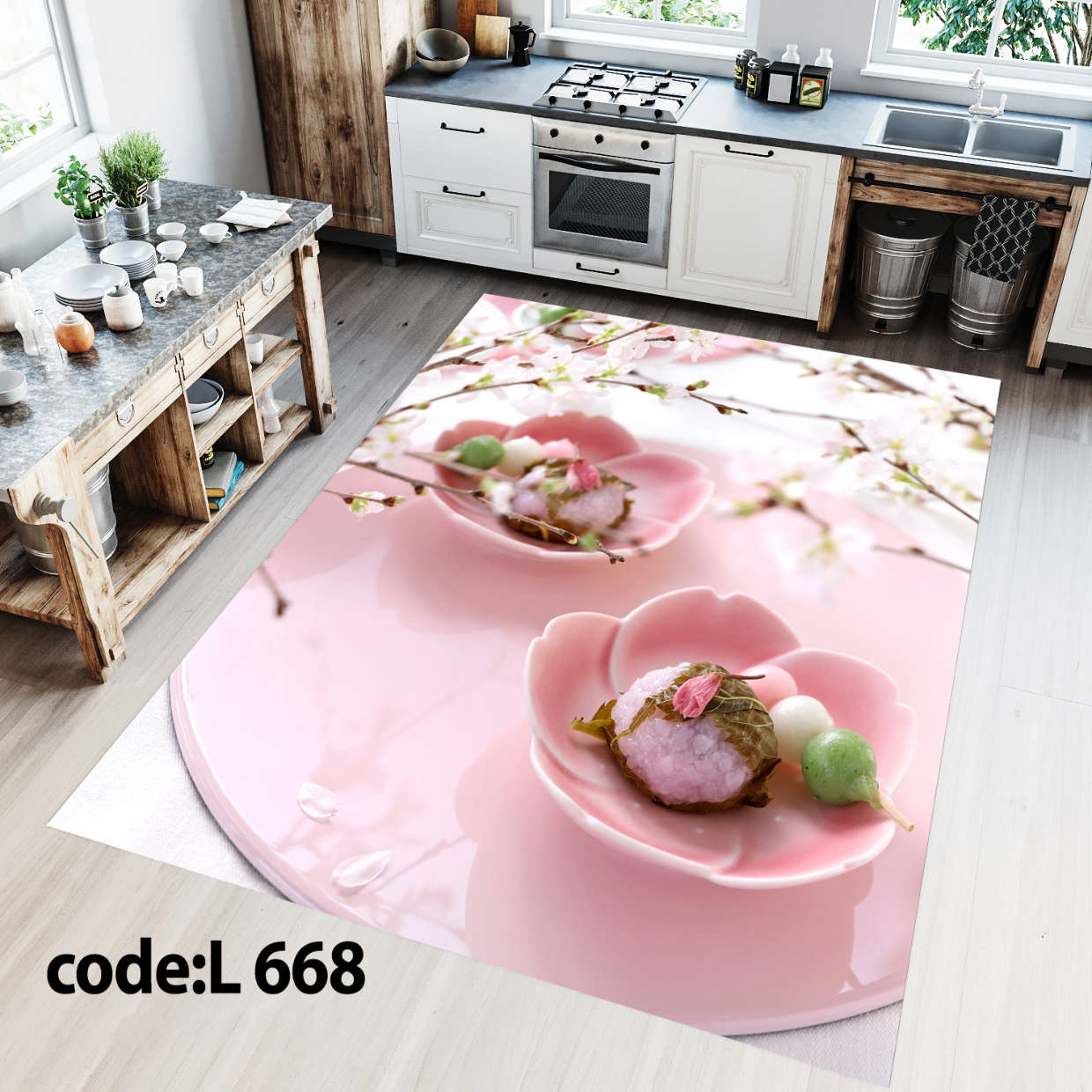 روفرشی کشدار (کاور فرش) و فرشینه و پادری کالای خواب متین کد L 668