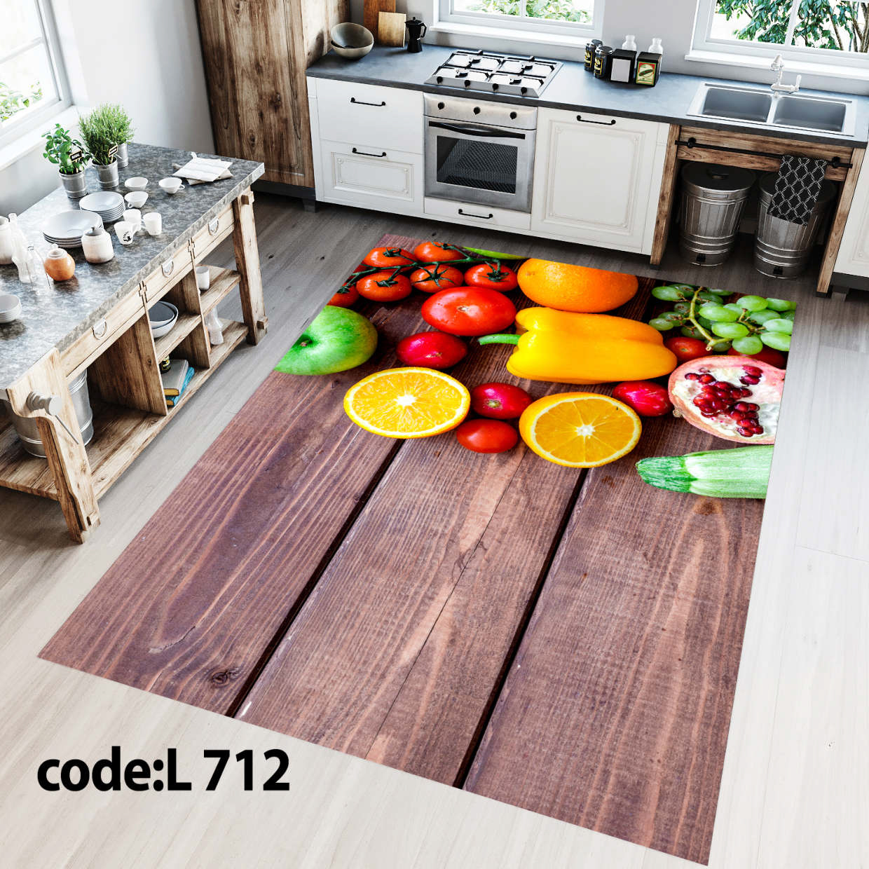 روفرشی کشدار (کاور فرش) و فرشینه و پادری کالای خواب متین کد L 712