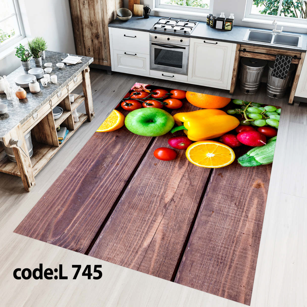 روفرشی کشدار (کاور فرش) و فرشینه و پادری کالای خواب متین کد L 745