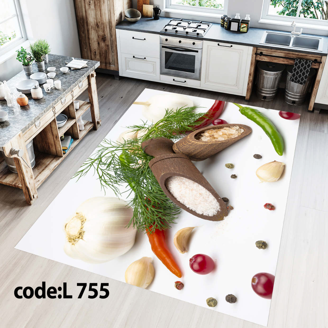 روفرشی کشدار (کاور فرش) و فرشینه و پادری کالای خواب متین کد L 755