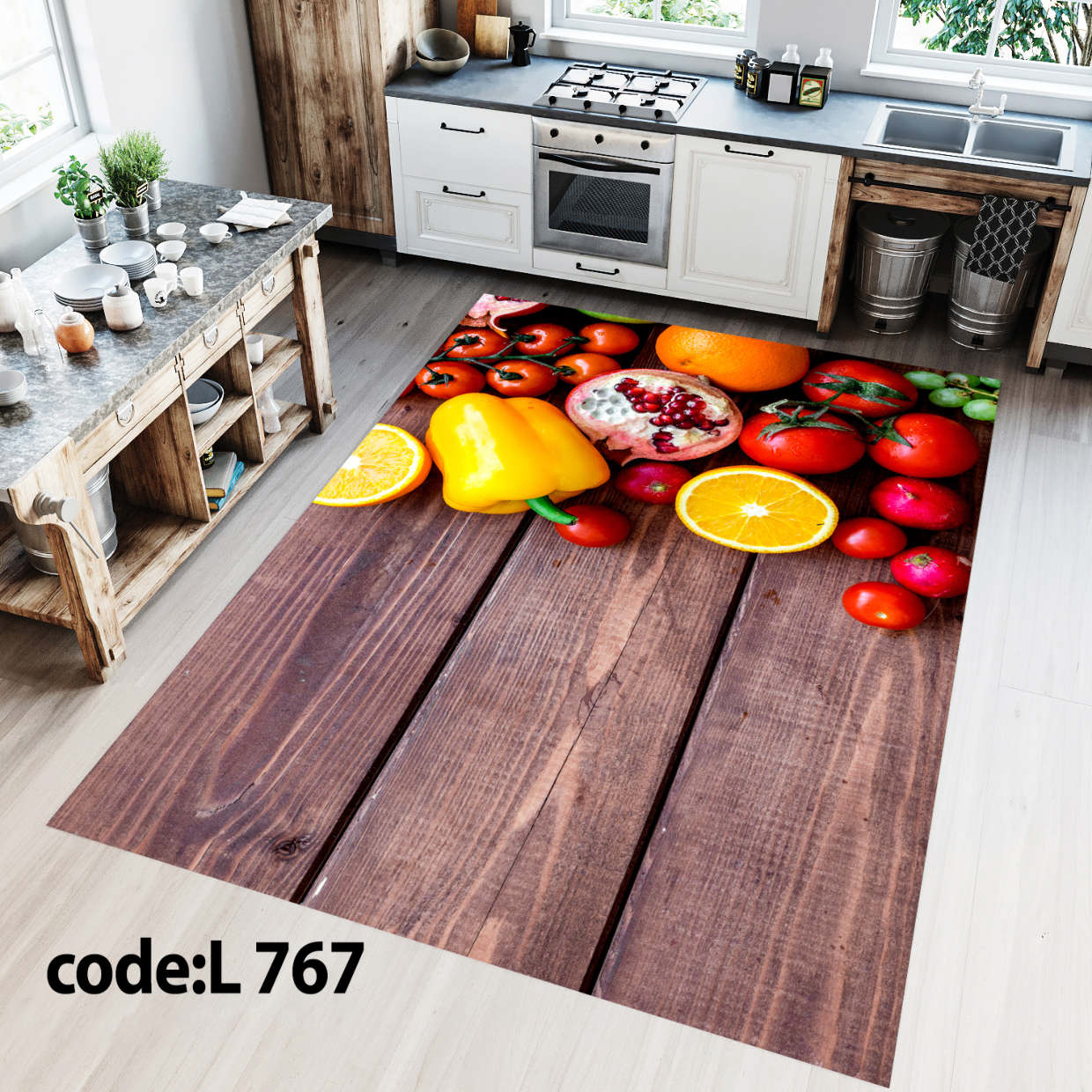 روفرشی کشدار (کاور فرش) و فرشینه و پادری کالای خواب متین کد L 767