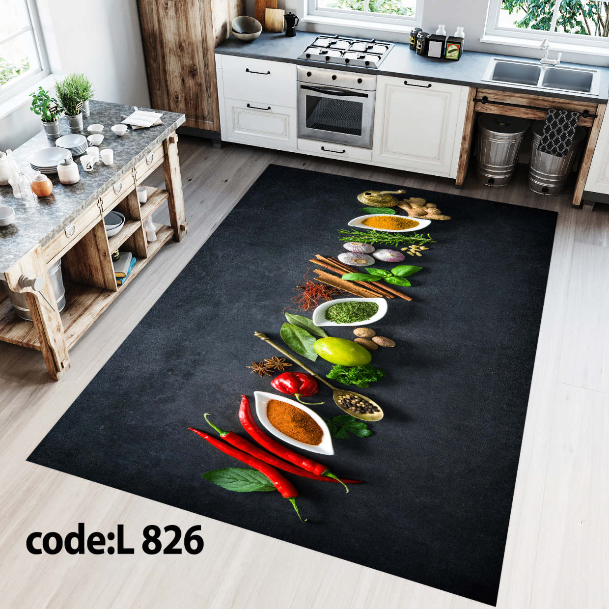 روفرشی کشدار (کاور فرش) و فرشینه و پادری کالای خواب متین کد L 826