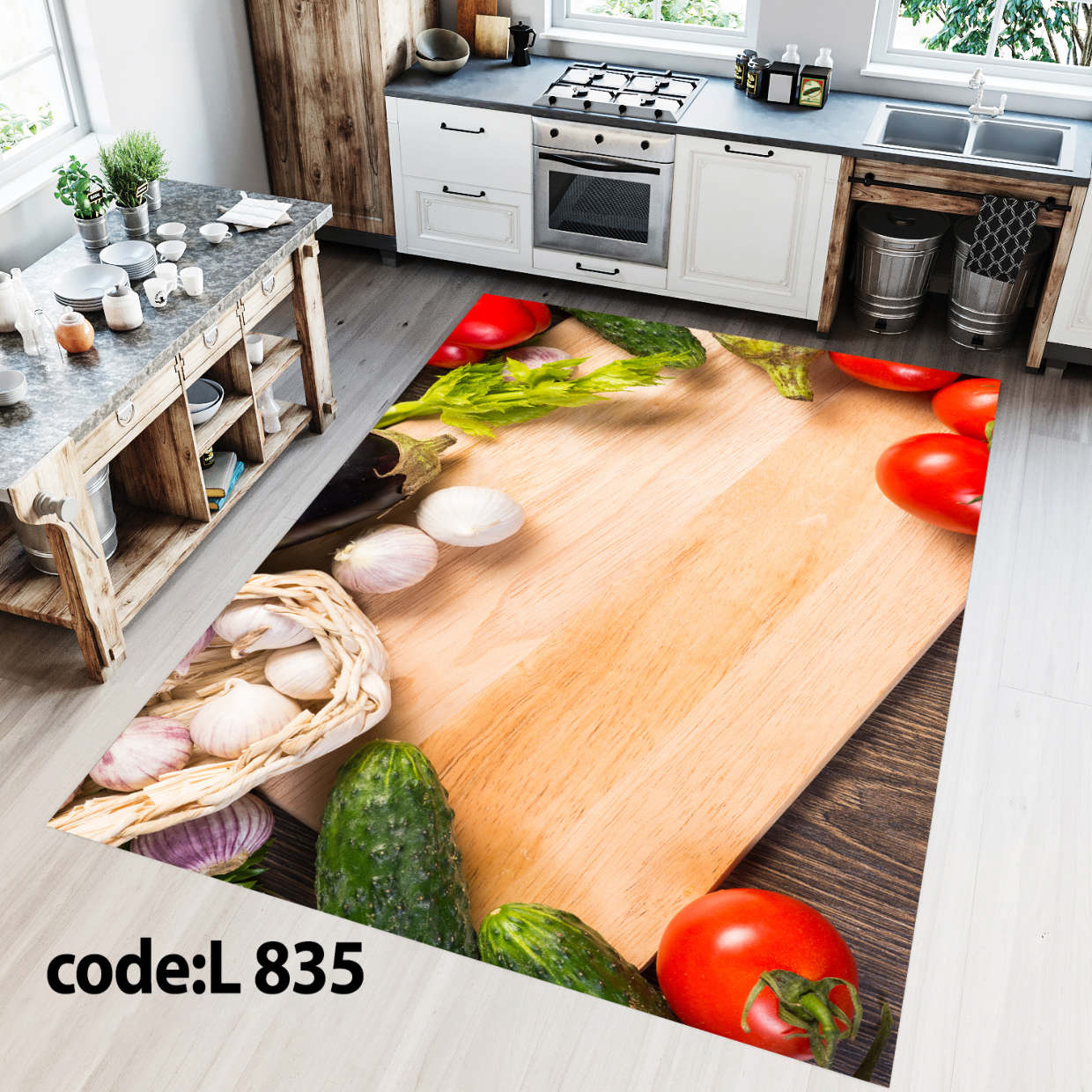 روفرشی کشدار (کاور فرش) و فرشینه و پادری کالای خواب متین کد L 835