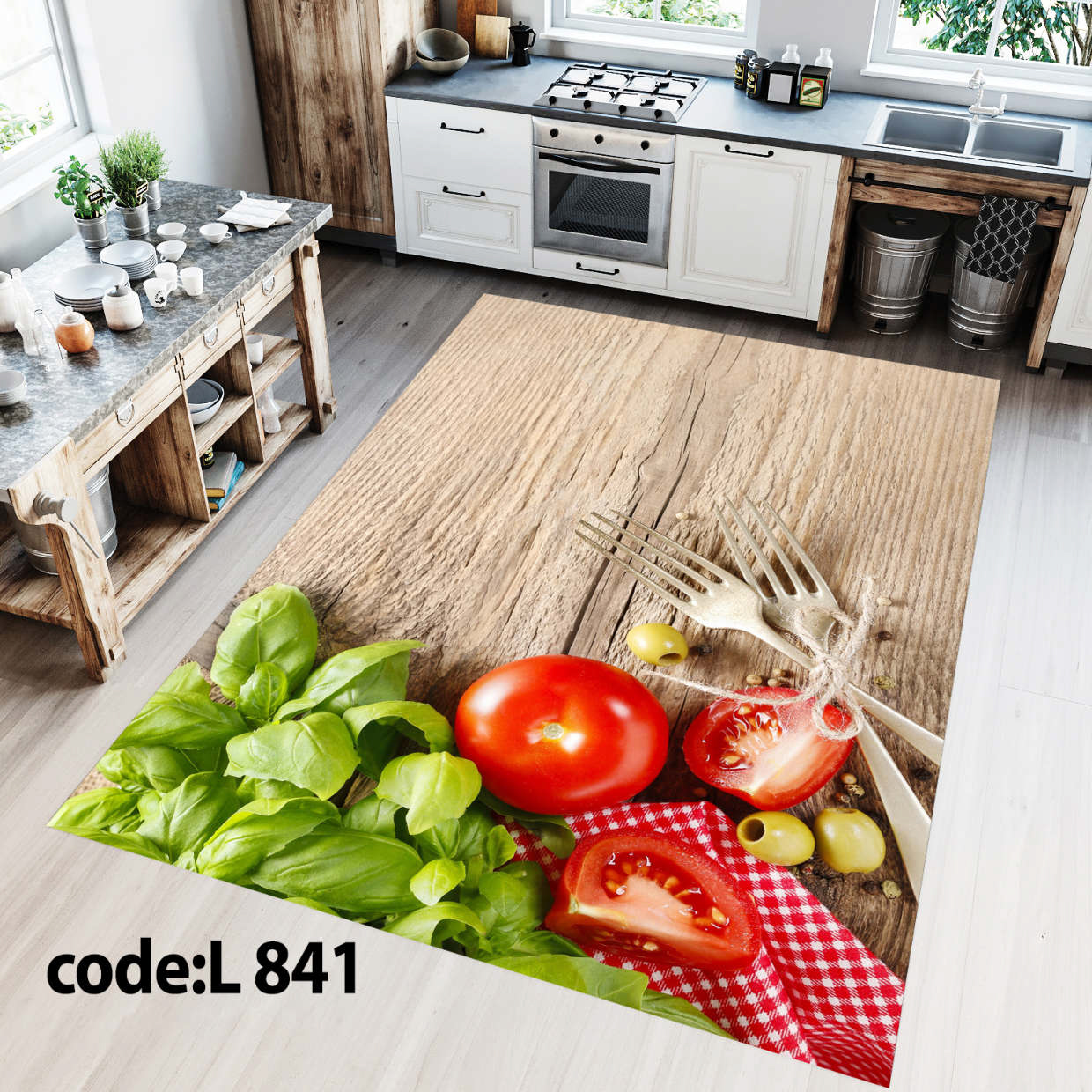 روفرشی کشدار (کاور فرش) و فرشینه و پادری کالای خواب متین کد L 841