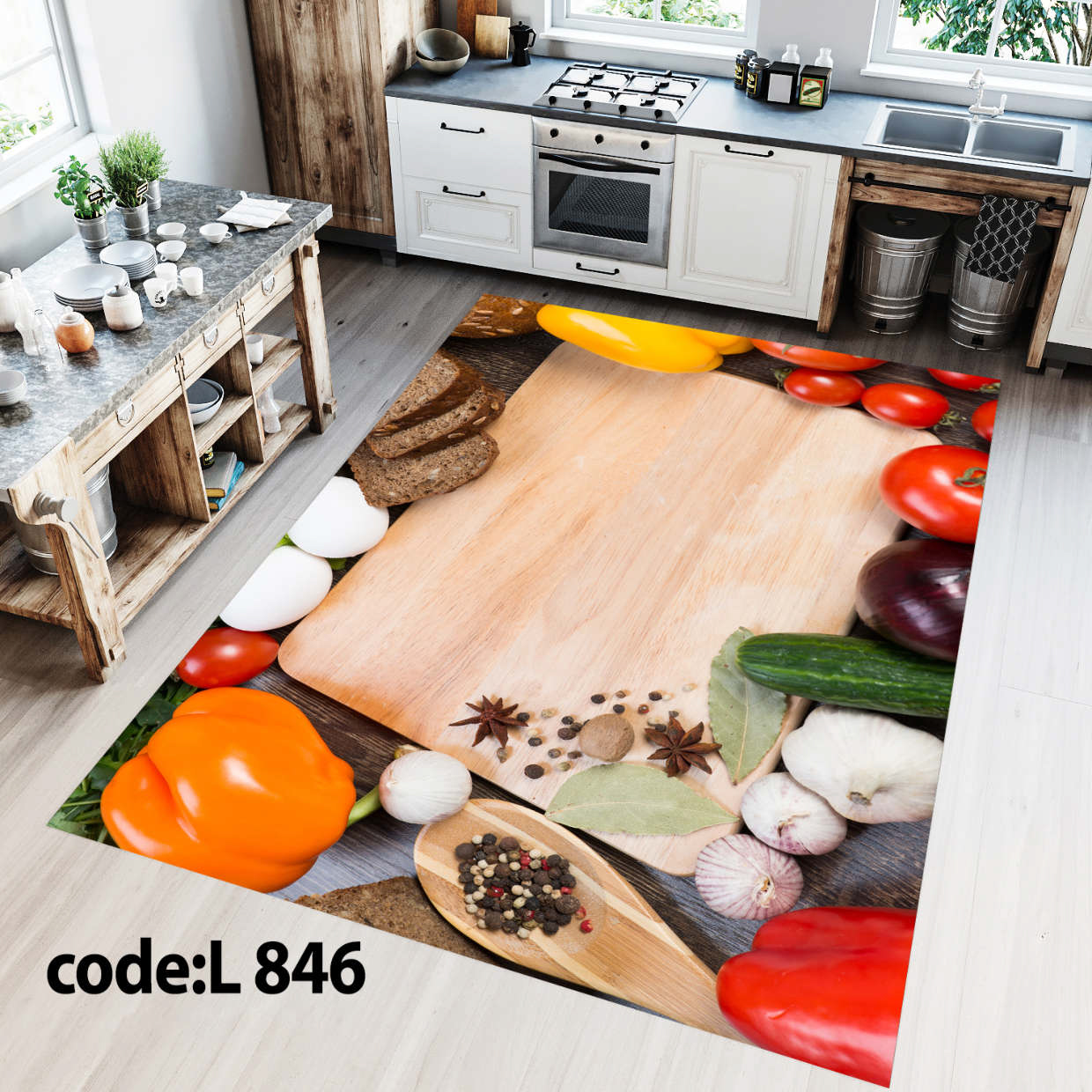 روفرشی کشدار (کاور فرش) و فرشینه و پادری کالای خواب متین کد L 846
