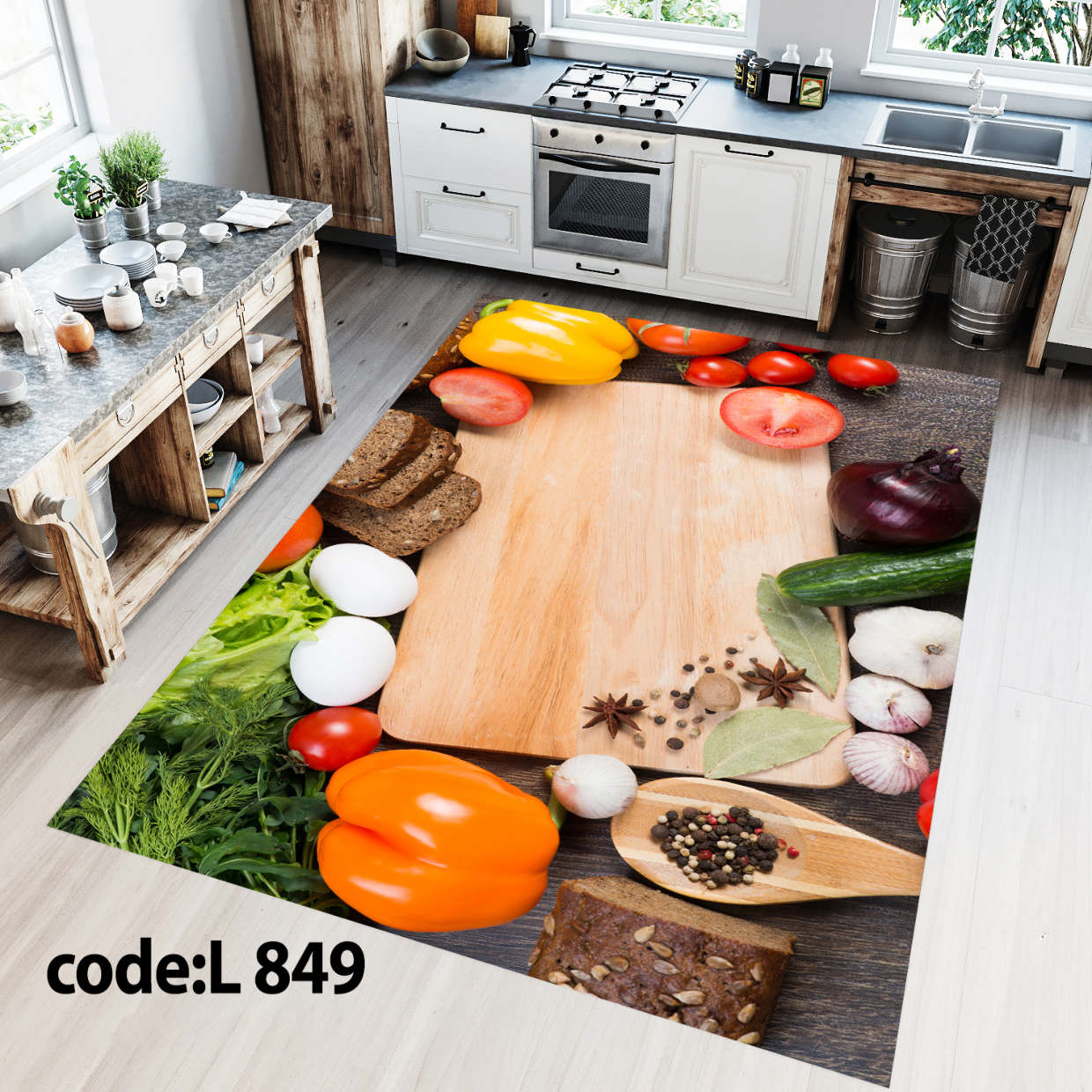 روفرشی کشدار (کاور فرش) و فرشینه و پادری کالای خواب متین کد L 849