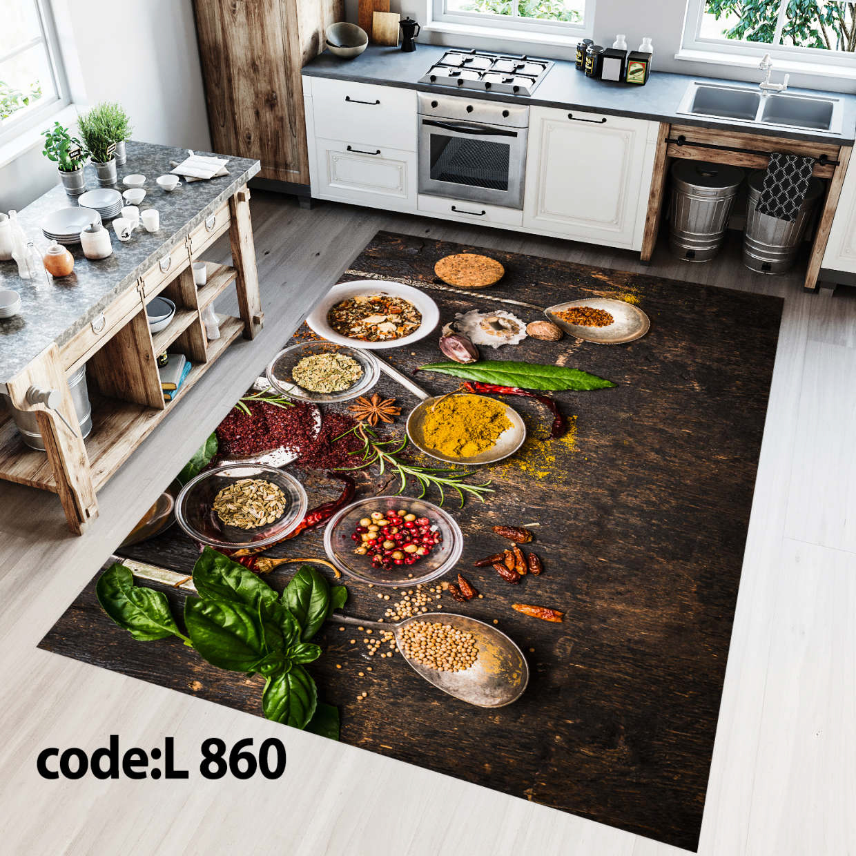 روفرشی کشدار (کاور فرش) و فرشینه و پادری کالای خواب متین کد L 860