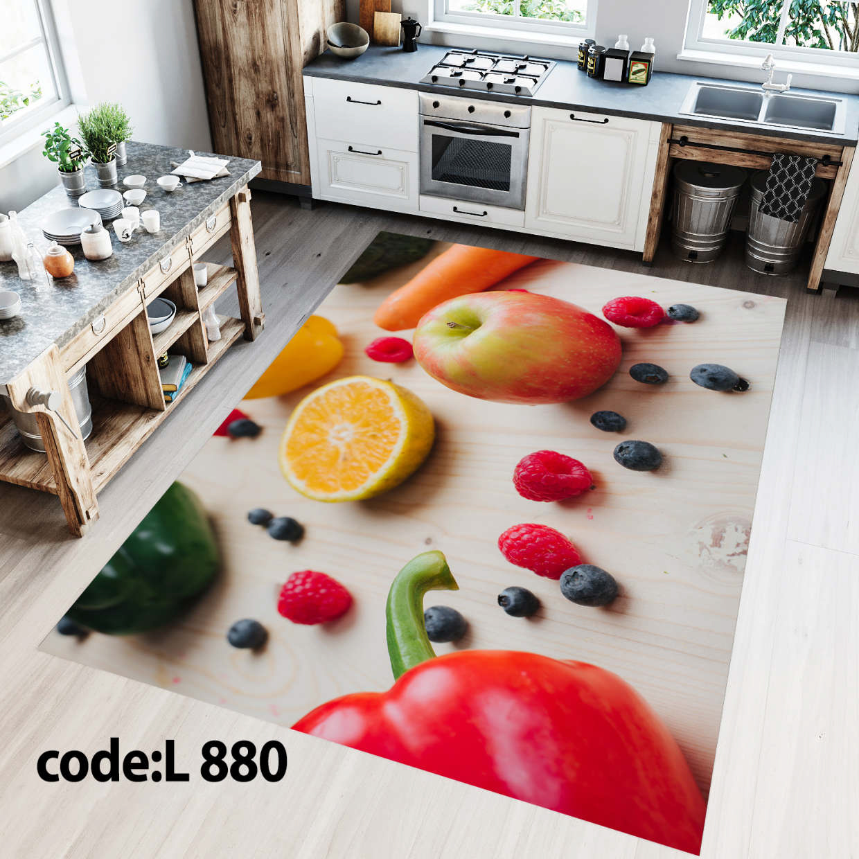 روفرشی کشدار (کاور فرش) و فرشینه و پادری کالای خواب متین کد L 880