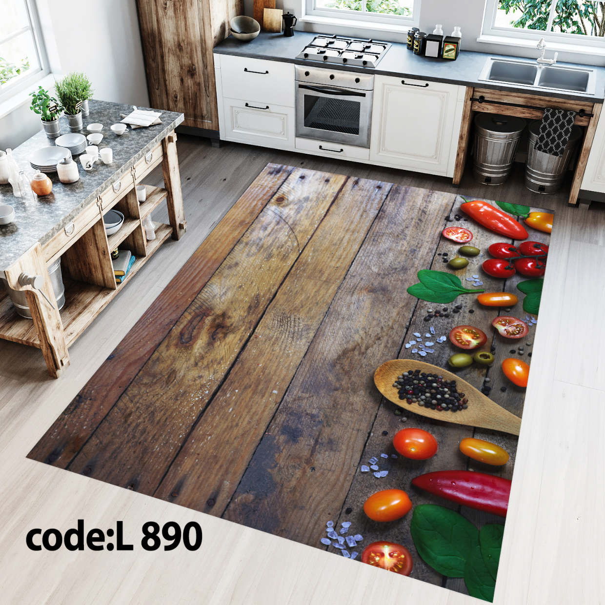 روفرشی کشدار (کاور فرش) و فرشینه و پادری کالای خواب متین کد L 890