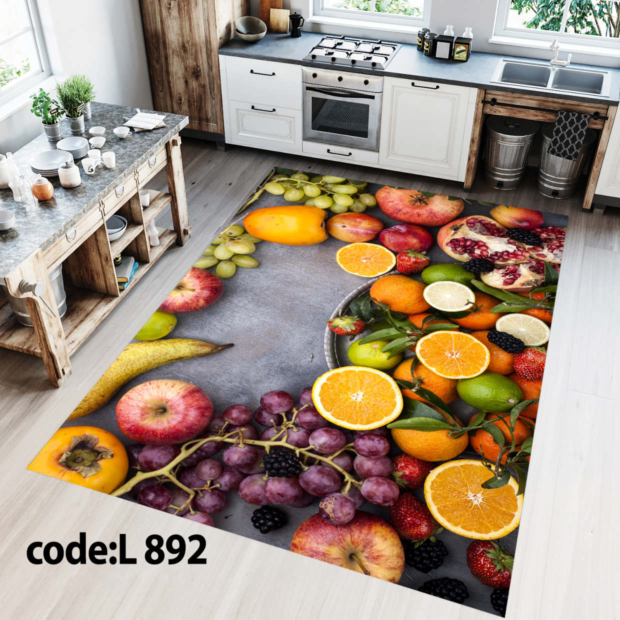 روفرشی کشدار (کاور فرش) و فرشینه و پادری کالای خواب متین کد L 892