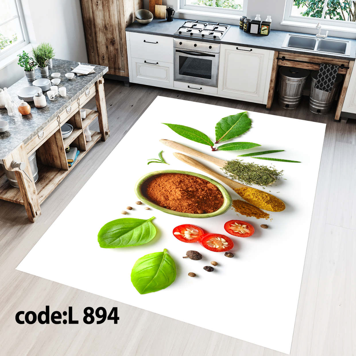 روفرشی کشدار (کاور فرش) و فرشینه و پادری کالای خواب متین کد L 894