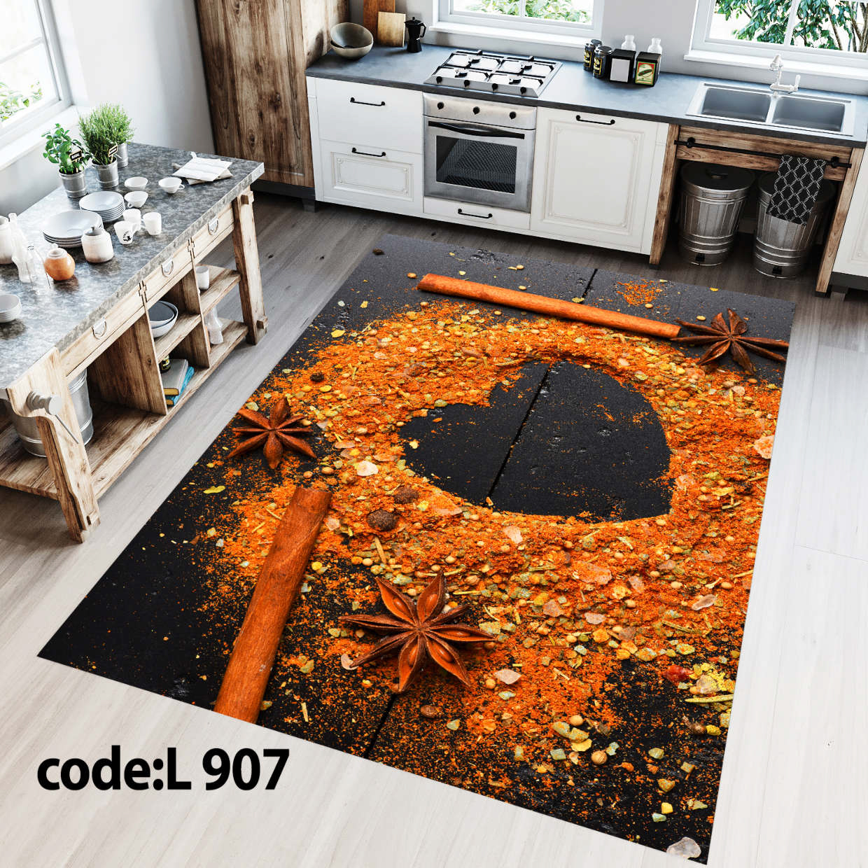 روفرشی کشدار (کاور فرش) و فرشینه و پادری کالای خواب متین کد L 907