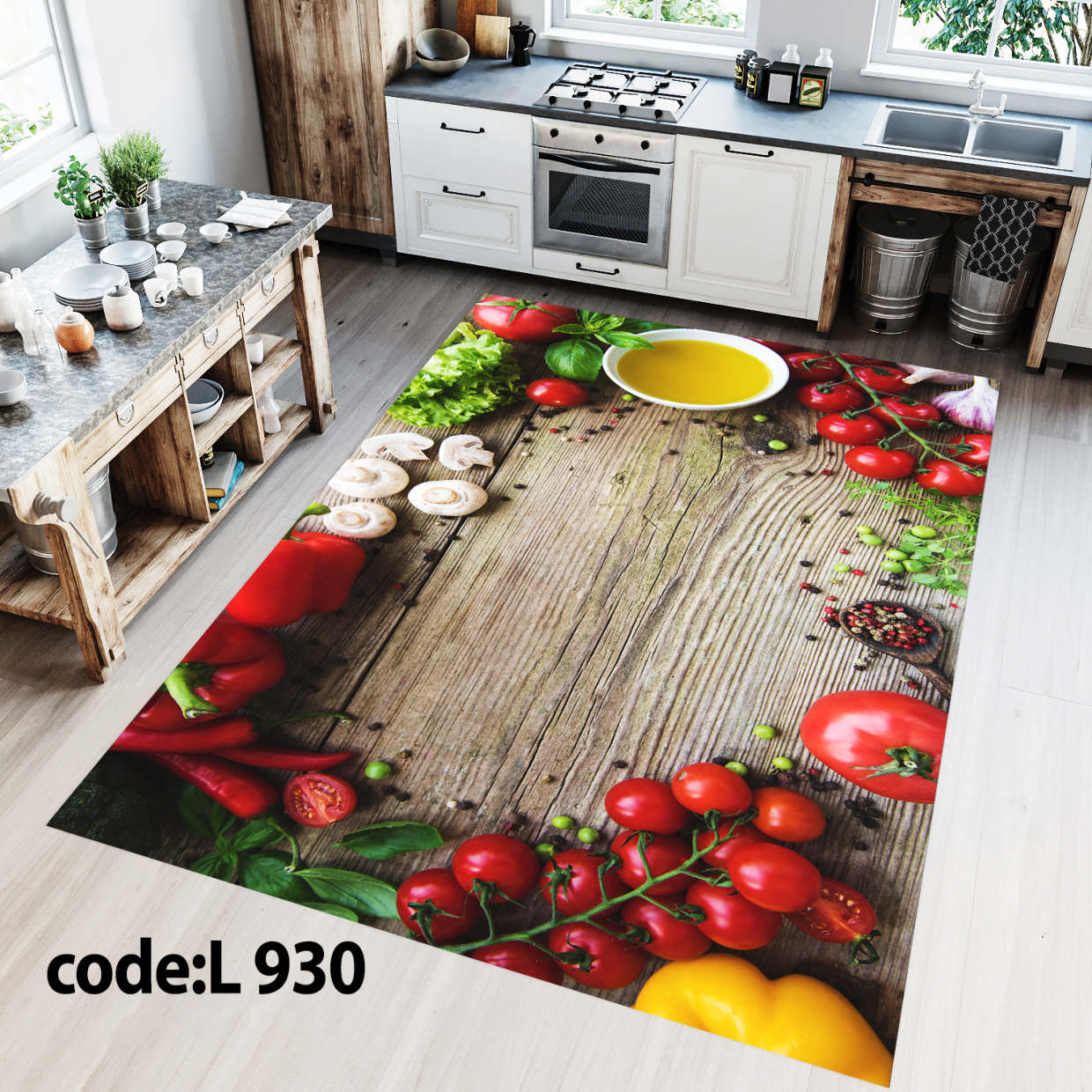 روفرشی کشدار (کاور فرش) و فرشینه و پادری کالای خواب متین کد L 930