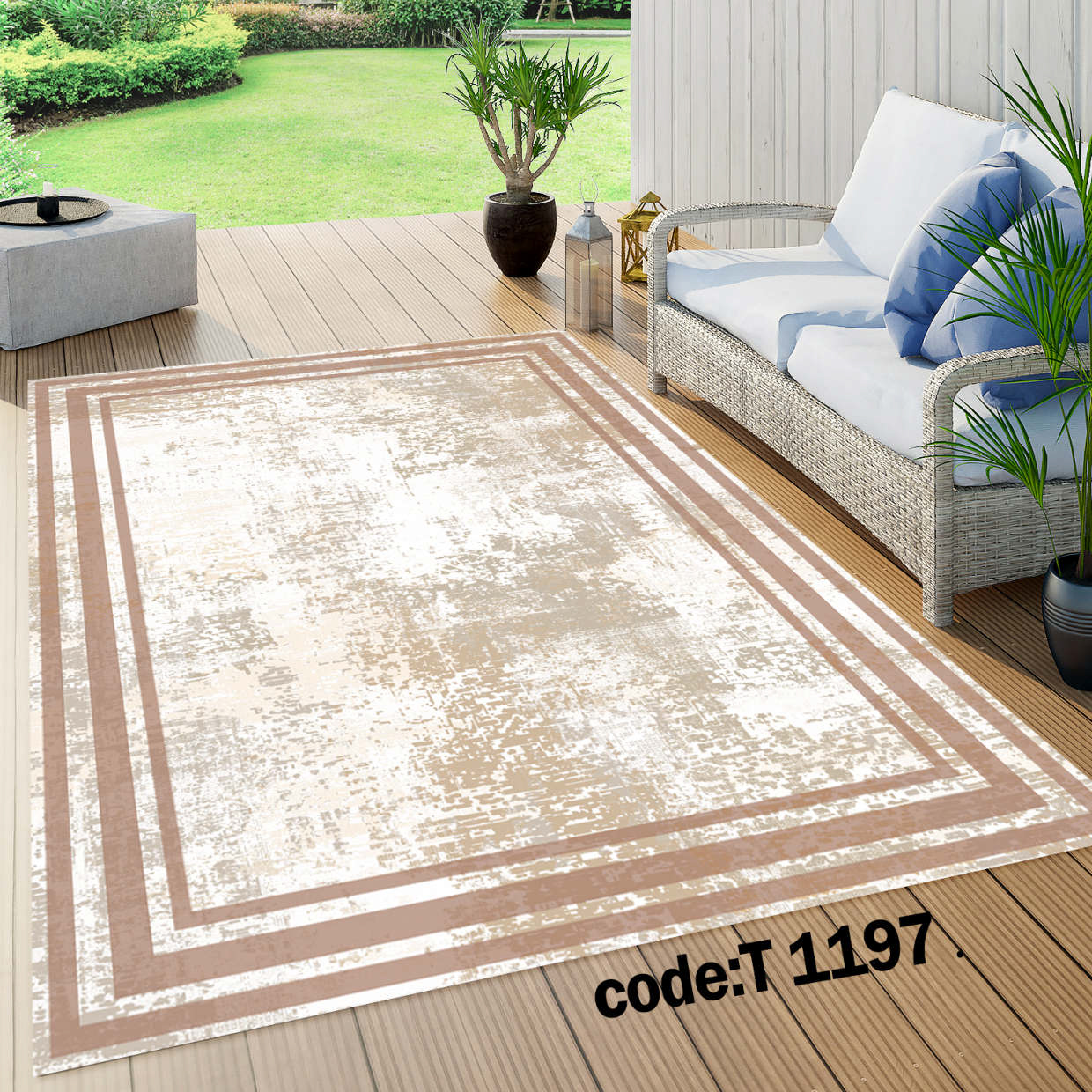 روفرشی کشدار (کاور فرش) و فرشینه و پادری کالای خواب متین کد T 1197