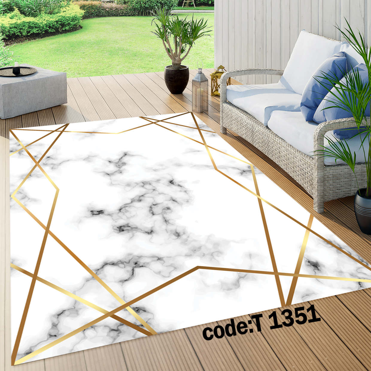 روفرشی کشدار (کاور فرش) و فرشینه و پادری کالای خواب متین کد T 1351