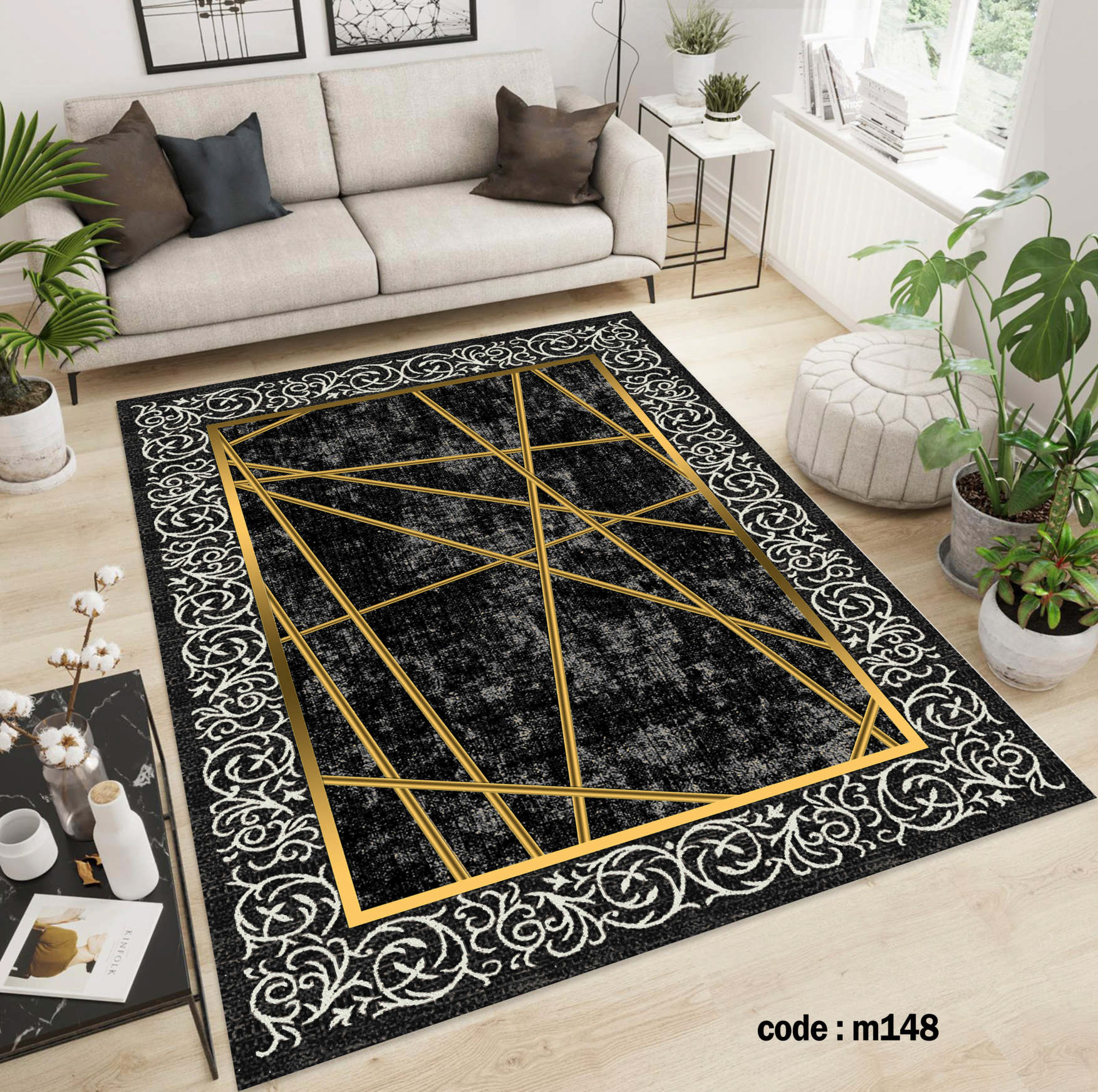 روفرشی کشدار (کاور فرش) و فرشینه و پادری کالای خواب متین کد m 148