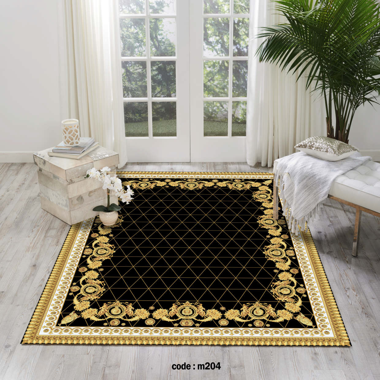 روفرشی کشدار (کاور فرش) و فرشینه و پادری کالای خواب متین کد m 204