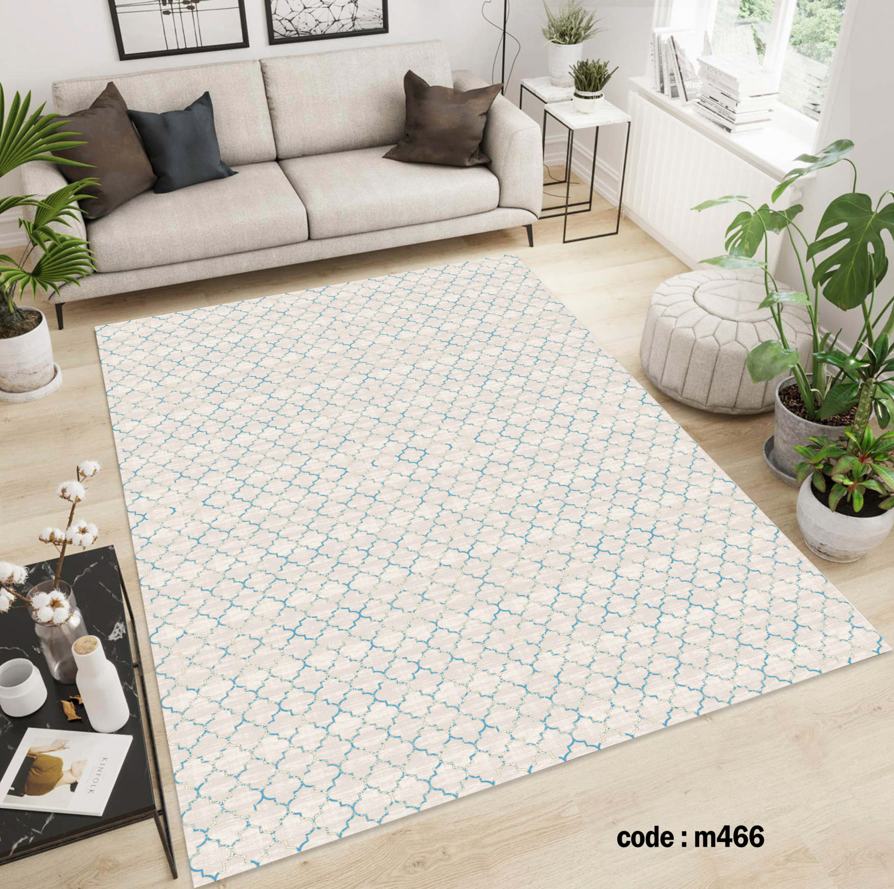 روفرشی کشدار (کاور فرش) و فرشینه و پادری کالای خواب متین کد m 466