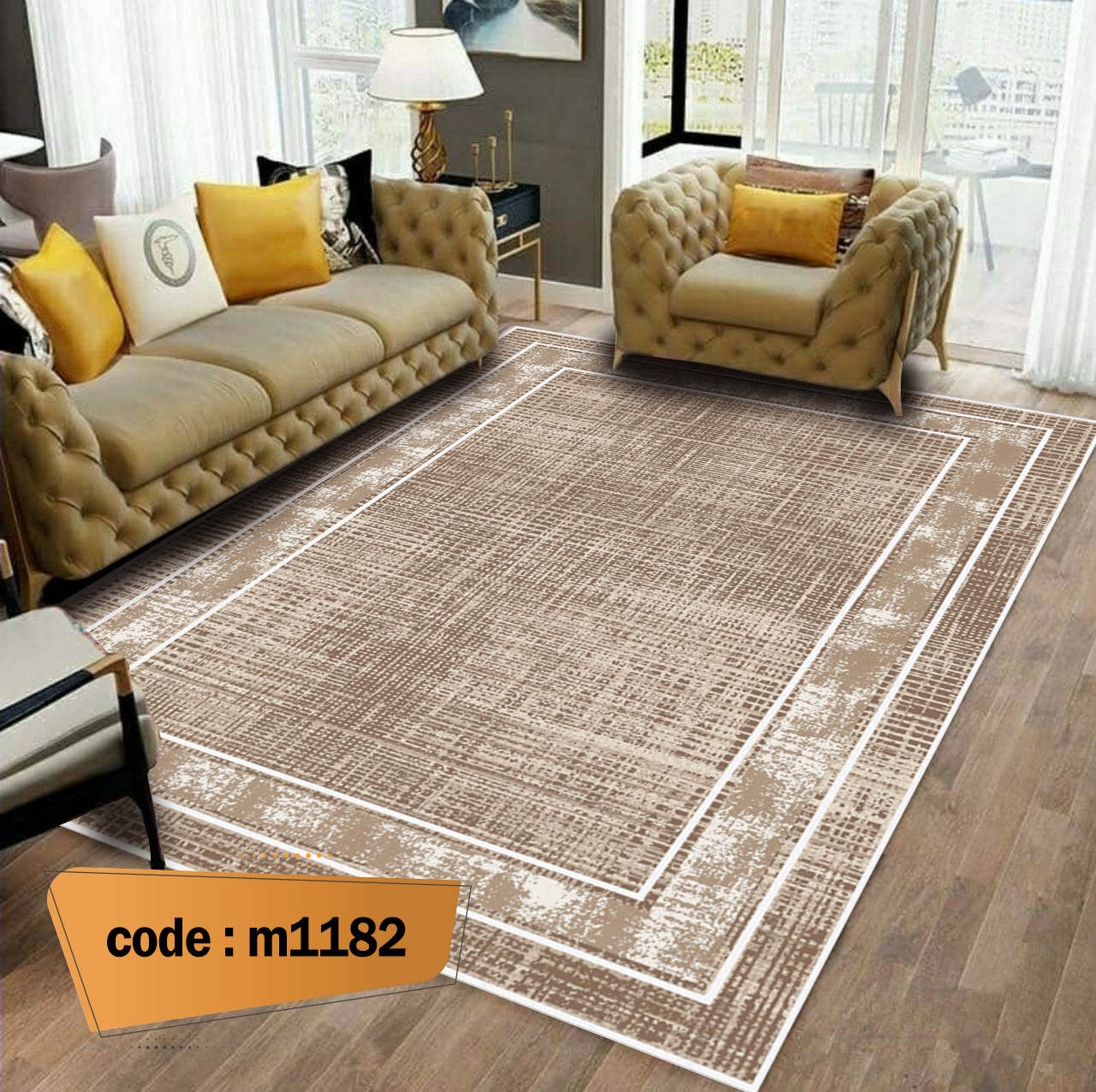 روفرشی کشدار (کاور فرش) و فرشینه و پادری کالای خواب متین کد m 1182