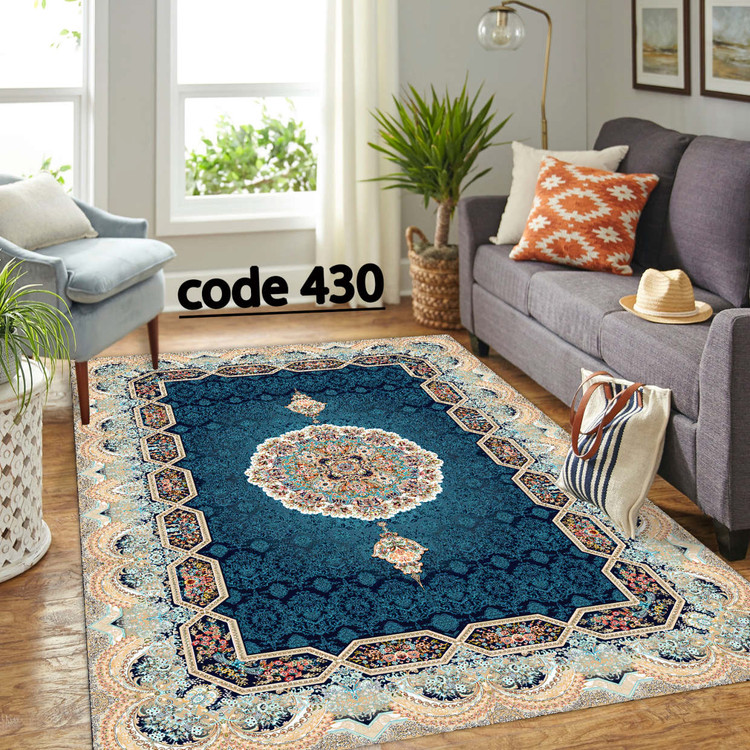 روفرشی کشدار (کاور فرش) و فرشینه و پادری کالای خواب متین کد 430