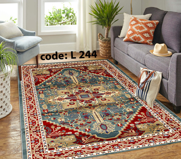 روفرشی کشدار (کاور فرش) و فرشینه و پادری کالای خواب متین کد L 244
