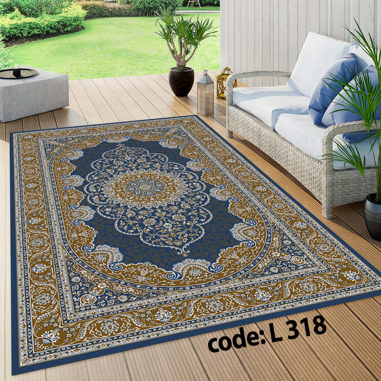 روفرشی کشدار (کاور فرش) و فرشینه و پادری کالای خواب متین کد L 318