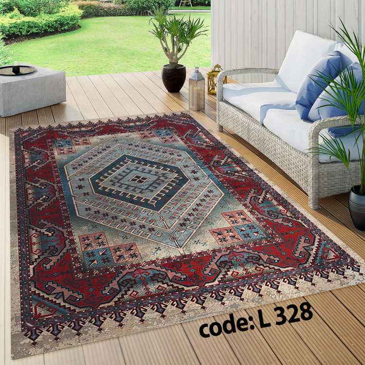 روفرشی کشدار (کاور فرش) و فرشینه و پادری کالای خواب متین کد L 328