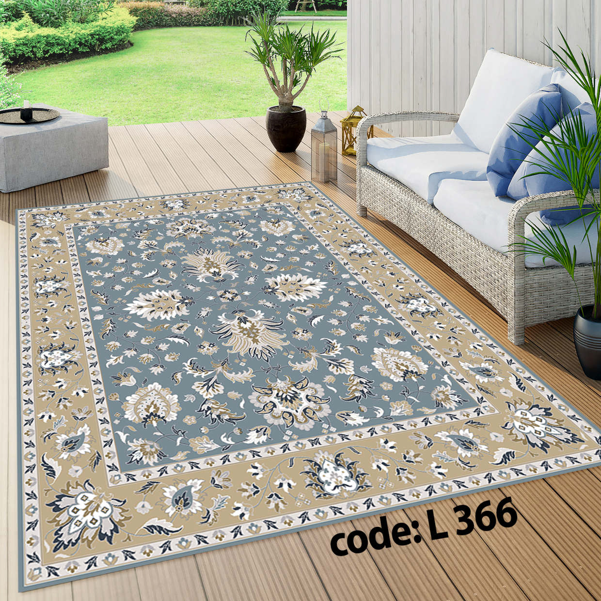 روفرشی کشدار (کاور فرش) و فرشینه و پادری کالای خواب متین کد L 366
