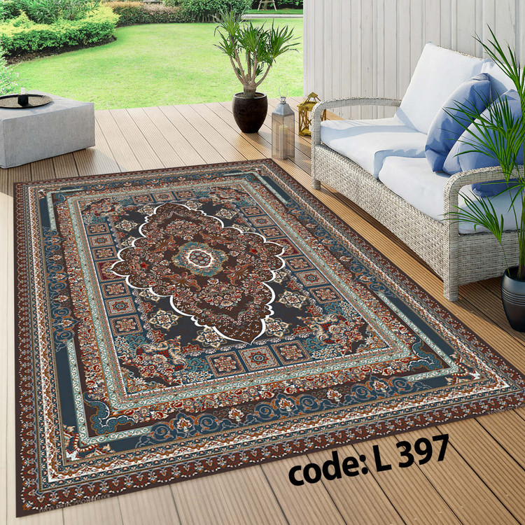 روفرشی کشدار (کاور فرش) و فرشینه و پادری کالای خواب متین کد L 397