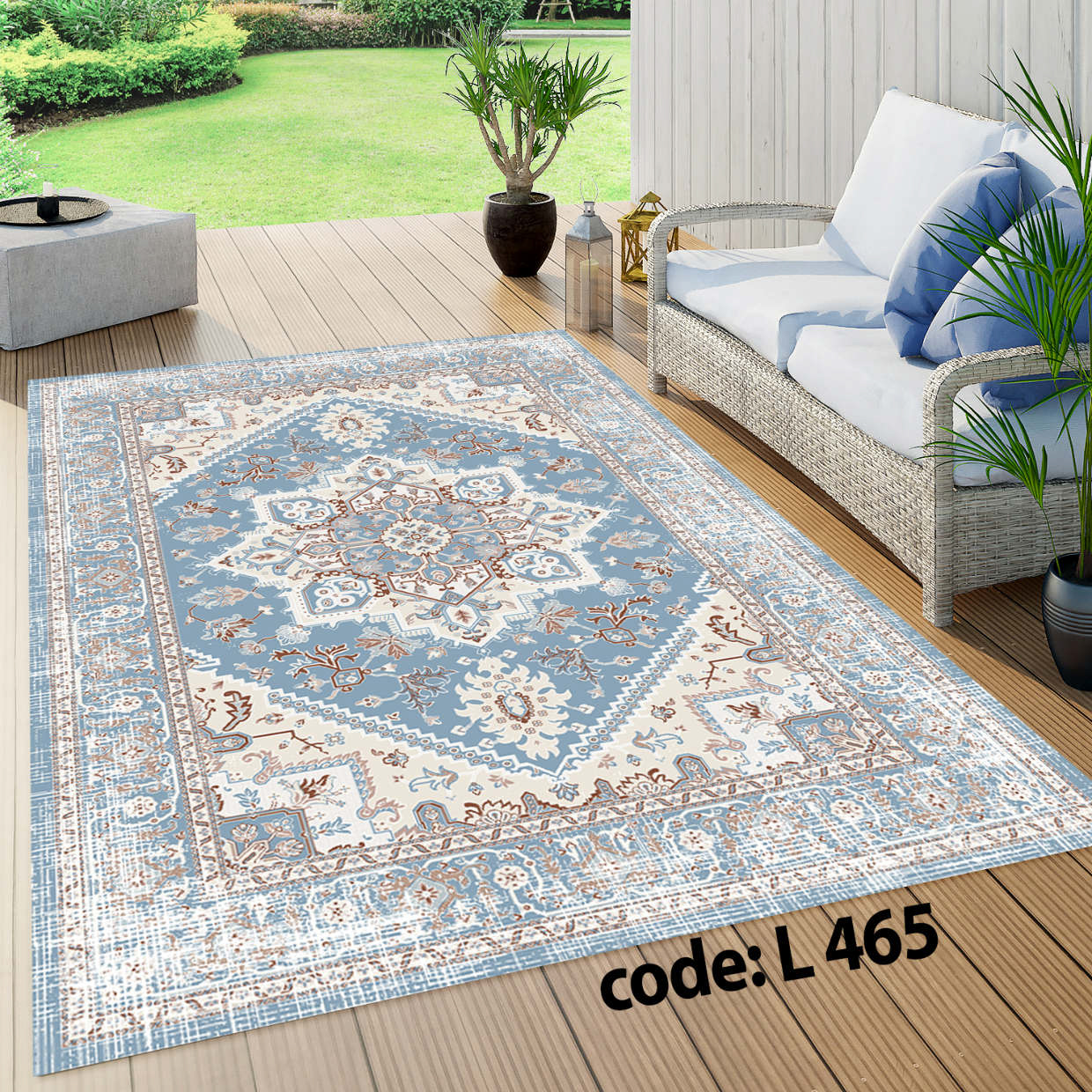 روفرشی کشدار (کاور فرش) و فرشینه و پادری کالای خواب متین کد L 465