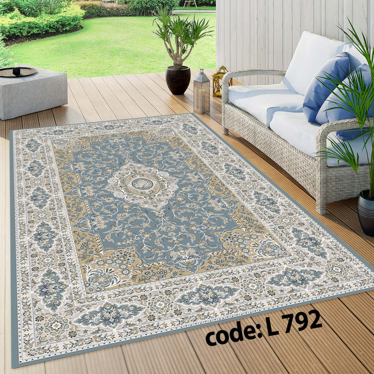 روفرشی کشدار (کاور فرش) و فرشینه و پادری کالای خواب متین کد L 792