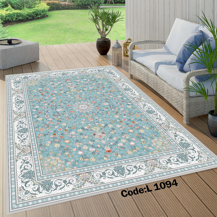 روفرشی کشدار (کاور فرش) و فرشینه و پادری کالای خواب متین کد L 1094