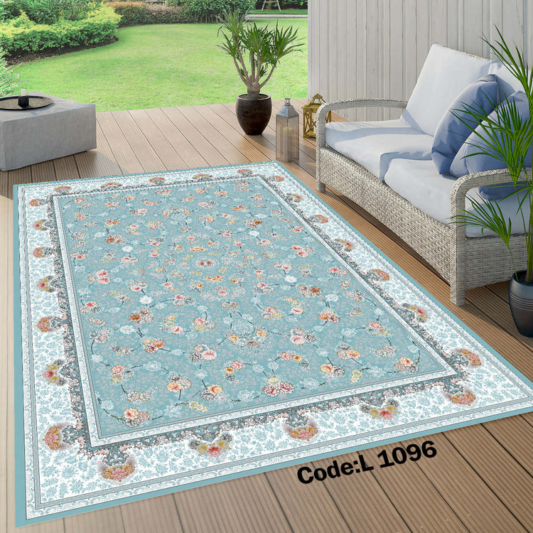 روفرشی کشدار (کاور فرش) و فرشینه و پادری کالای خواب متین کد L 1096