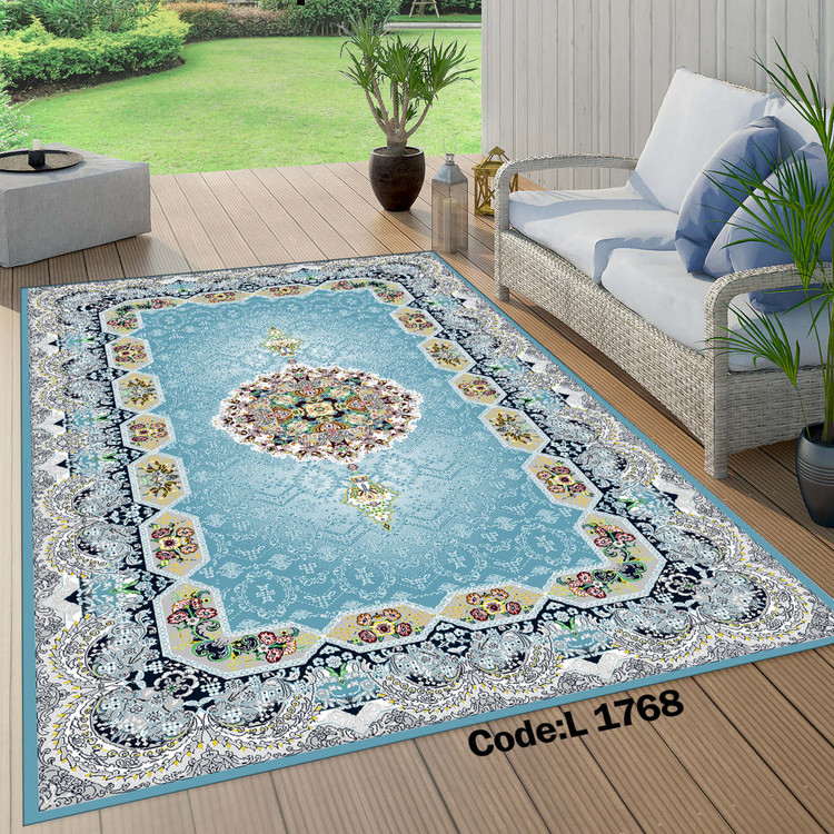 روفرشی کشدار (کاور فرش) و فرشینه و پادری کالای خواب متین کد L 1768