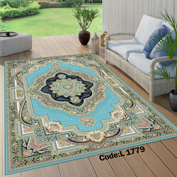 روفرشی کشدار (کاور فرش) و فرشینه و پادری کالای خواب متین کد L 1779