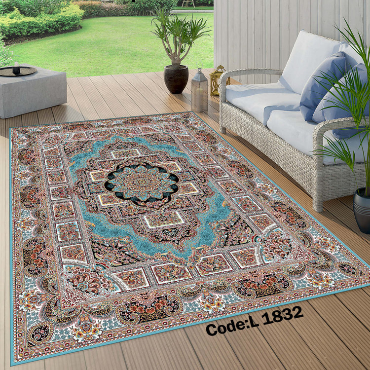 روفرشی کشدار (کاور فرش) و فرشینه و پادری کالای خواب متین کد L 1832