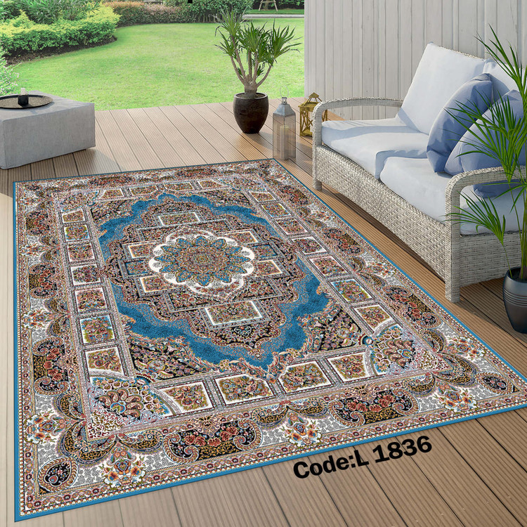 روفرشی کشدار (کاور فرش) و فرشینه و پادری کالای خواب متین کد L 1836