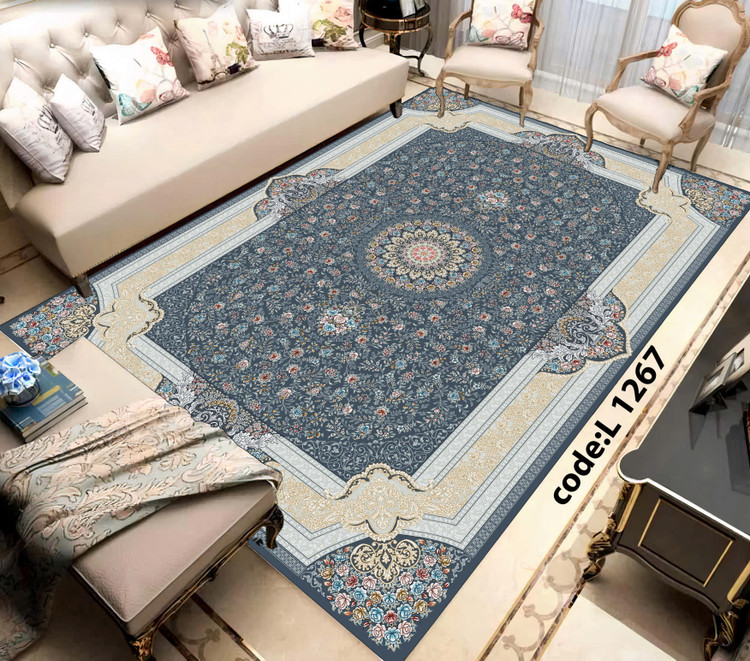 روفرشی کشدار (کاور فرش) و فرشینه و پادری کالای خواب متین کد L 1267