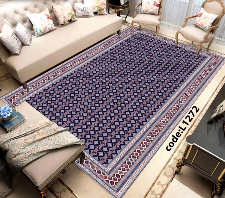 روفرشی کشدار (کاور فرش) و فرشینه و پادری کالای خواب متین کد L 1272